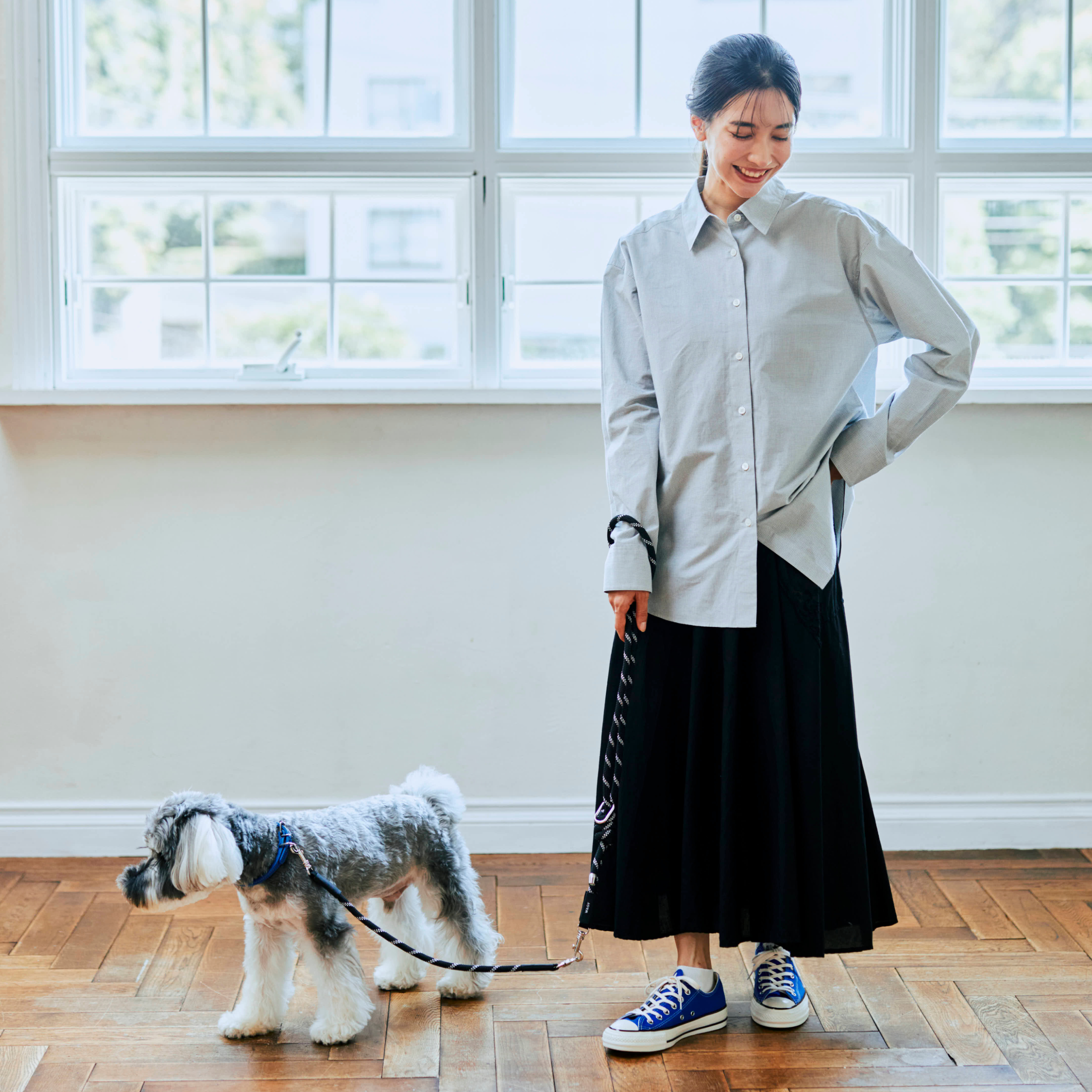 WAGY SHOULDER LEAD BAG | リード付きお散歩バッグ WAGY SHOULDER LEAD BAG | リード付きお散歩バッグ
